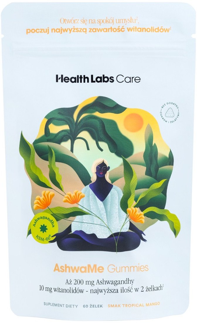HEALTHLABS_AshwaMe Gummies ashwagandha w żelkach wspierająca odporność na stres suplement diety 138g