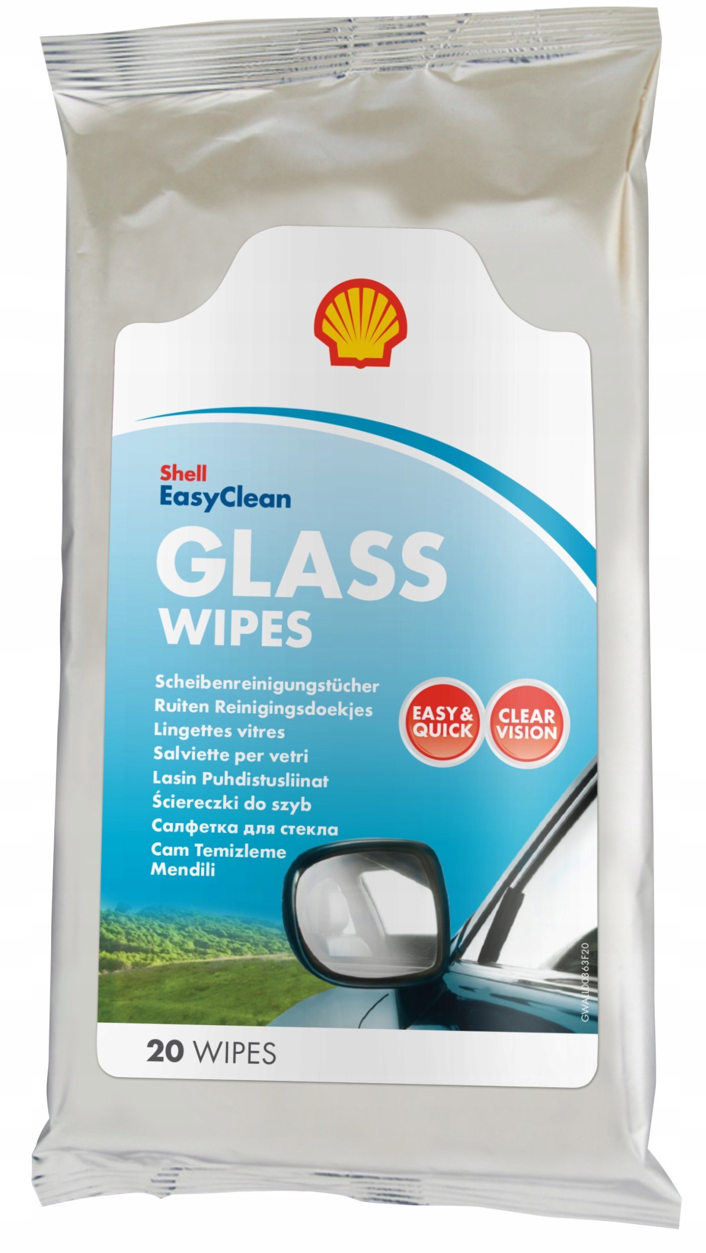 GLASS WIPES SHELL