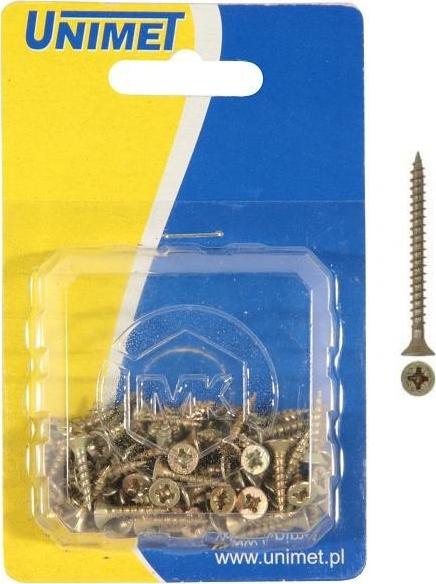 WKRĘT UTWARDZANY OCYNKOWANY 3.5*50MM OP-50SZT [jm.OP] - 509 3.5*50UC