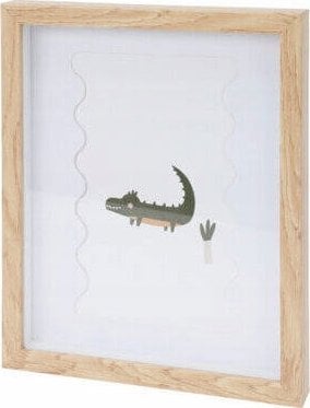Obrazek w ramce do pokoju dziecięcego, 28 x 22,5 cm