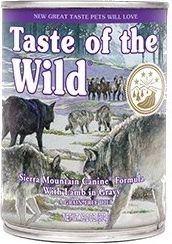 Taste of the Wild Sierra Mountain Canine jagnięcina 390g