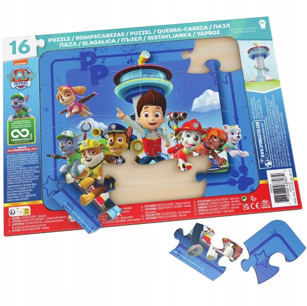 Paw Patrol Inlay Puzzle