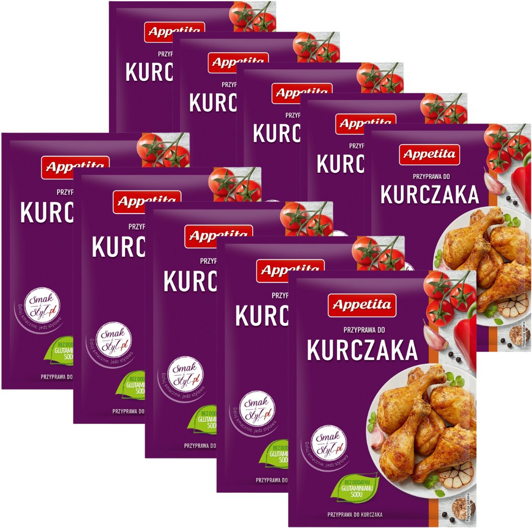 Appetita Przyprawa do kurczaka 30 g x 10 sztuk