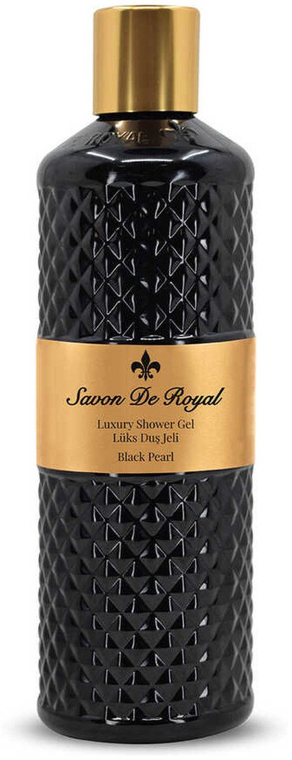 AKSAN SAVON DE ROYAL żel pod prysznic Black Pearl, 500 ml
