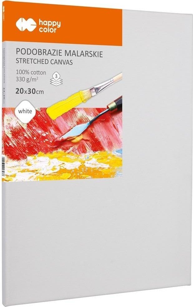 GDD Podobrazie bawełniane 20x30cm HAPPY COLOR