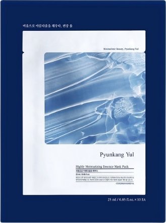 Pyunkang Pyunkang Yul, Highly moisturizing essence mask pack, Nailżająca maska w płacie, 25 ml