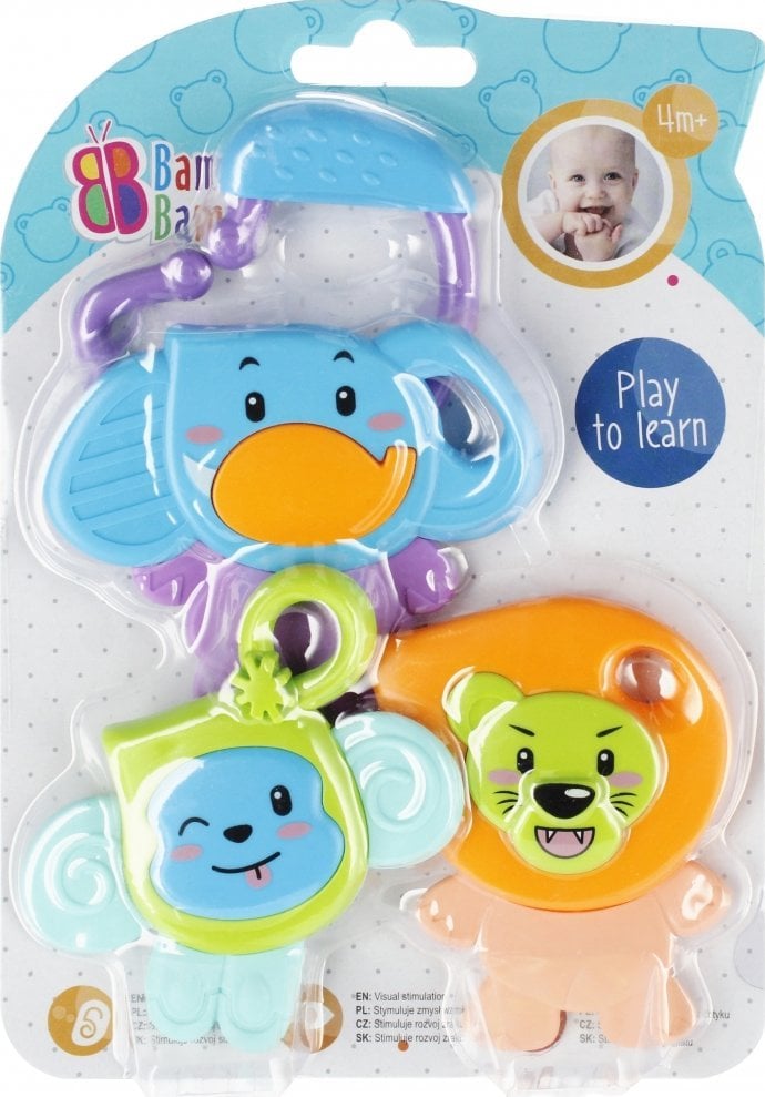 BamBam BAM BAM GRZECHOTKA SAFARI 4W1 15X21 B/C 120/240