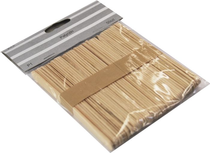 Polsirhurt Patyczki 11,5cmx1cm naturalne A"50 szt