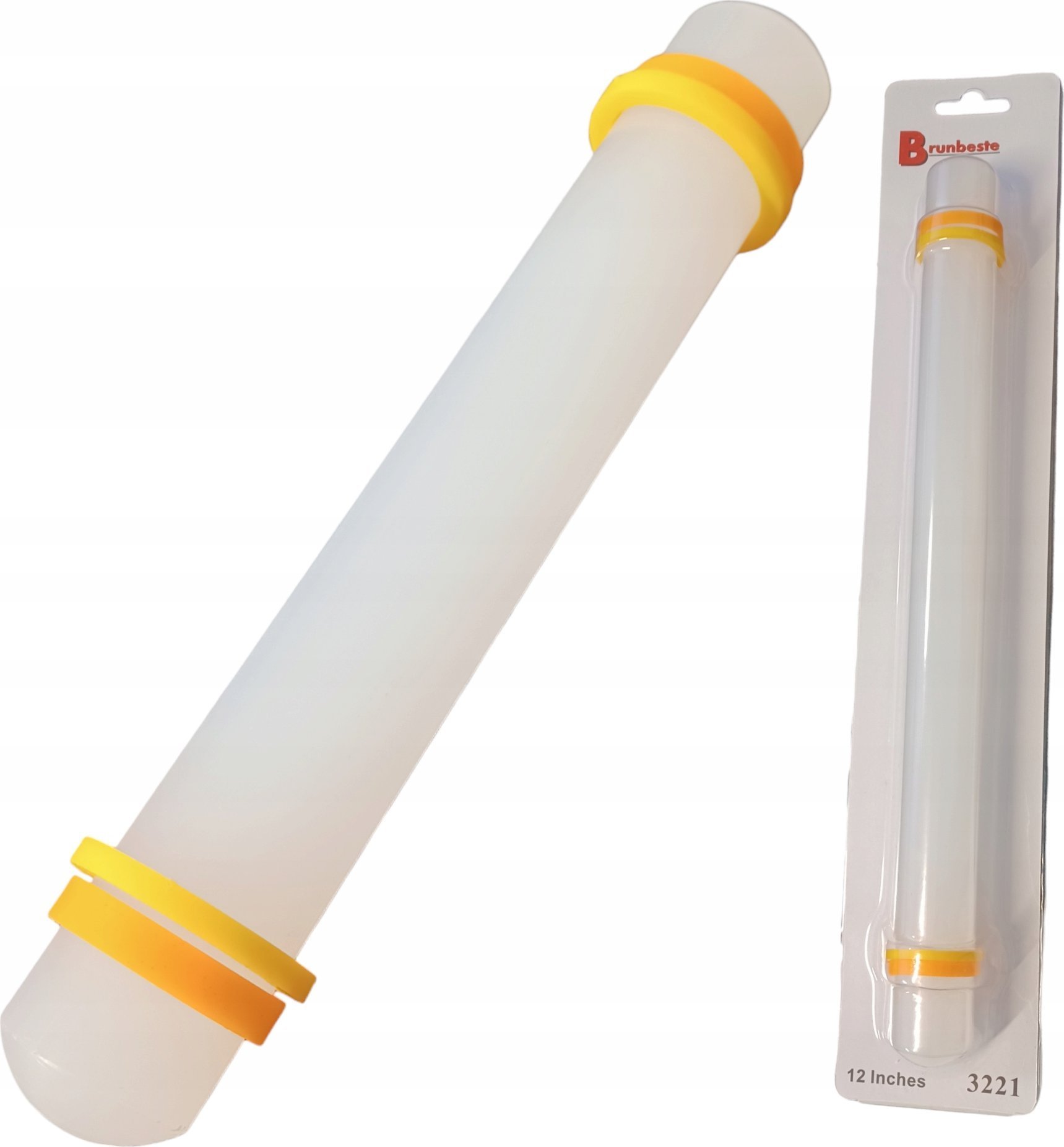 WAŁEK DO MAS CUKROWYCH MARCEPANOWYCH 30cm BRUNBESTE BB-3221