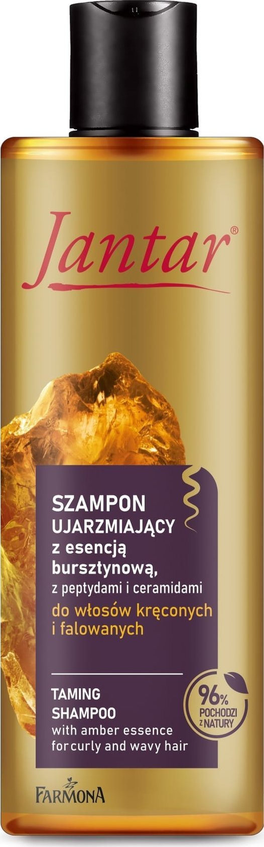 Farmona FARMONA Jantar Szampon ujarzmiający z esencją bursztynową do włosów kręconych i falowanych 300 ml
