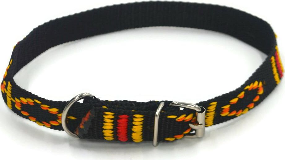 Alizoo Obroża z metalową klamerką 20mm dla średnich psów - ALIZOO