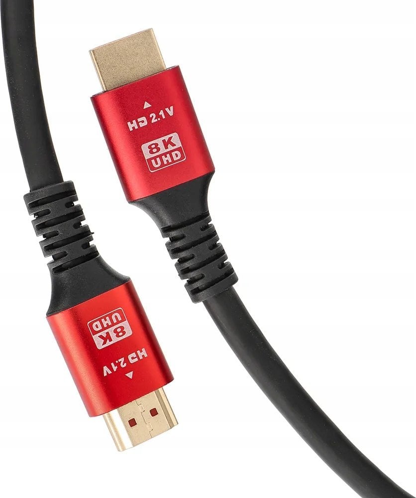 Kabel Baseus HDMI - HDMI 1 m czarny (HDMI 2.1 8K 1M)
