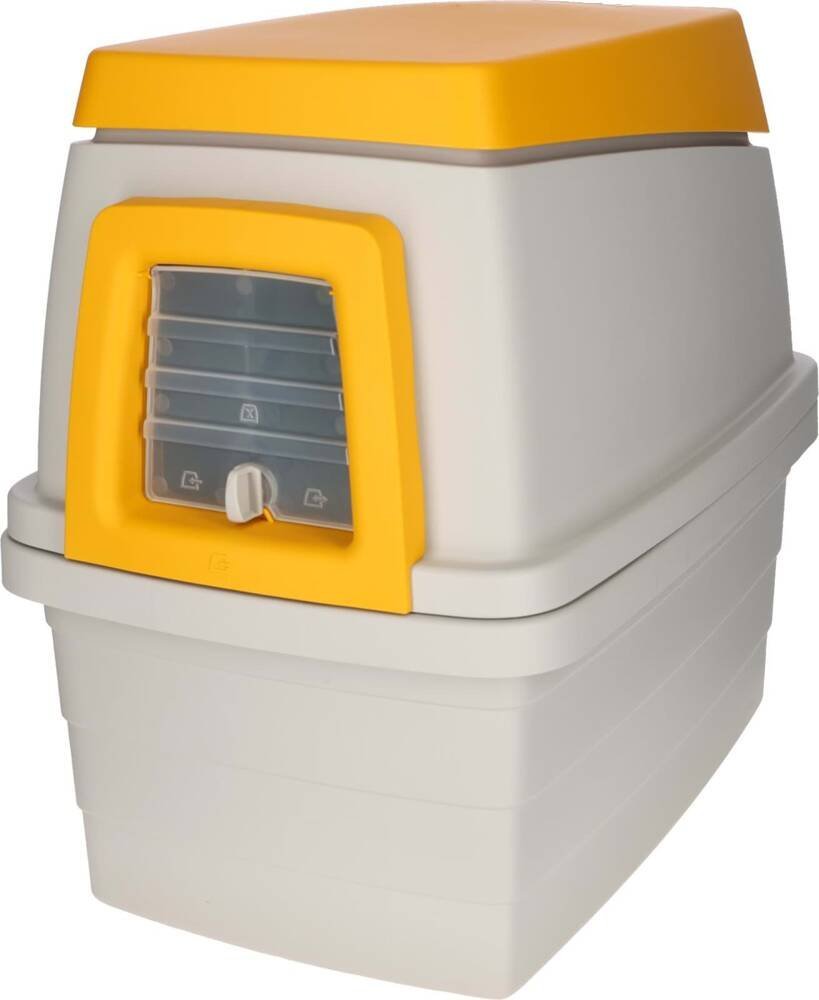 Kerbl Kerbl Królicza norka Bunny Base, zestaw kompletny, 58 x 38,5 x 55 cm, szary/pomarańczowy