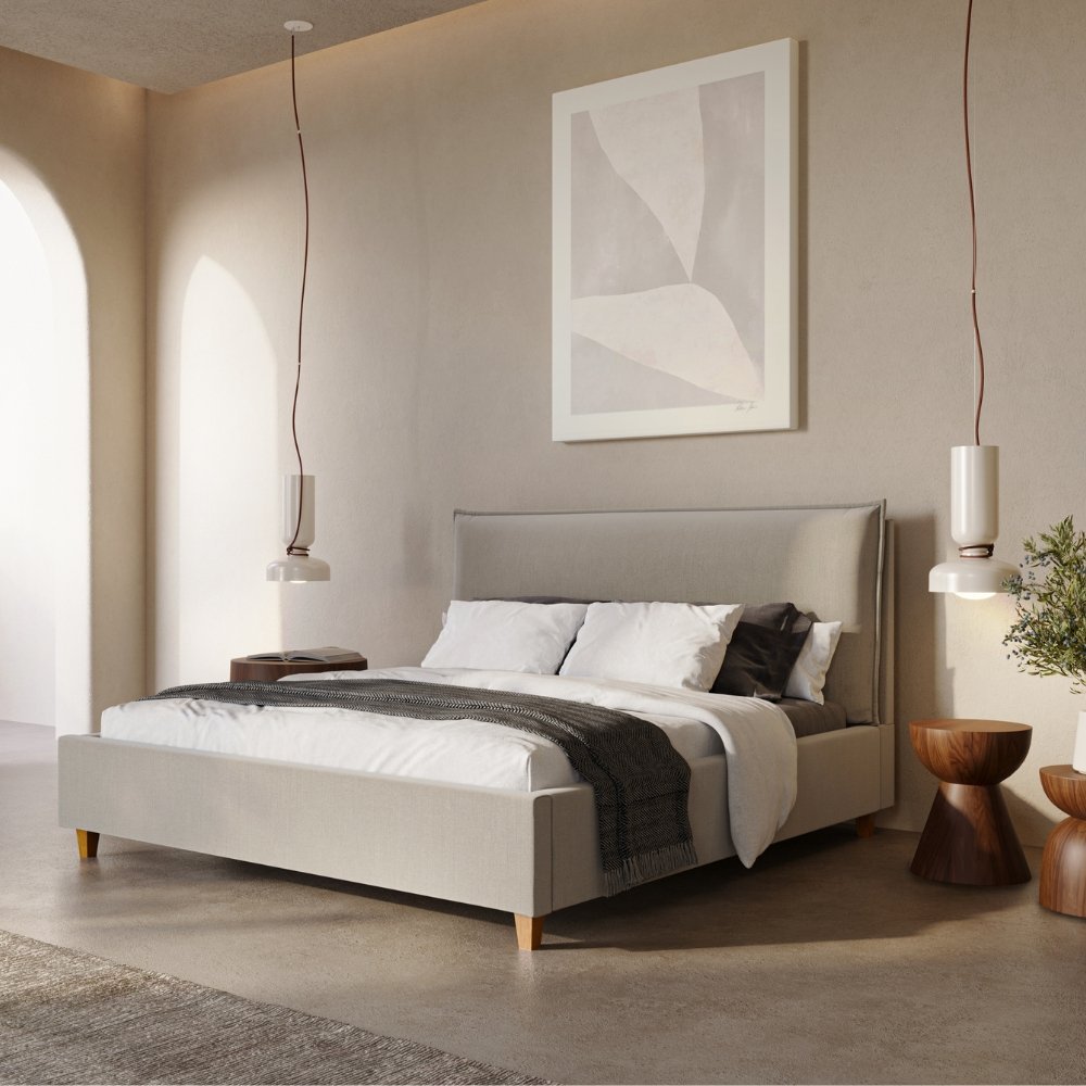 Bofurniture Łóżko Mono 180x200 cm, Grupa Premium, Pojemnik: Tak