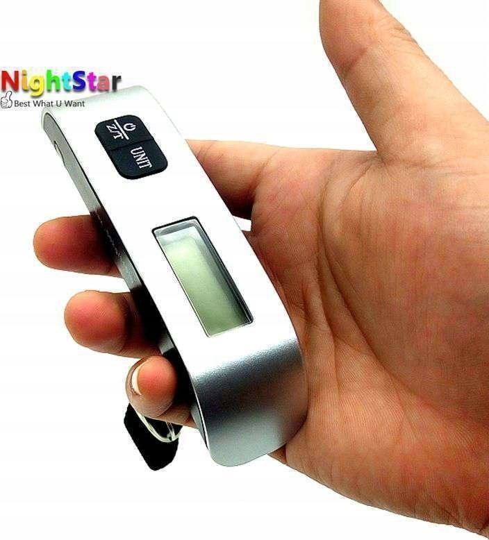 Tech-Led MAŁA WAGA RĘCZNA BAGAŻOWA LOTNICZA 50KG WWA