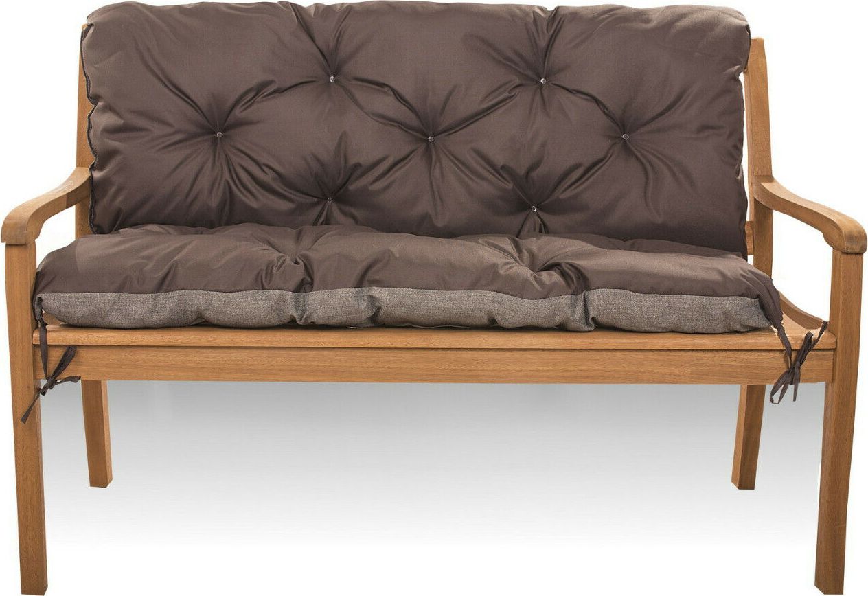 Setgarden Poduszki ogrodowe na ławkę/ huśtawkę, rozmiar 160/60/50