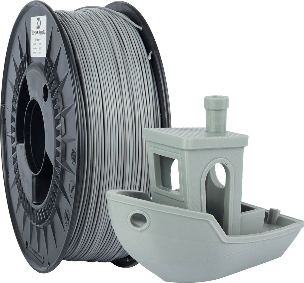 3DPower Filament 3DPower Hyper PLA 1.75mm Telegrey 1kg
