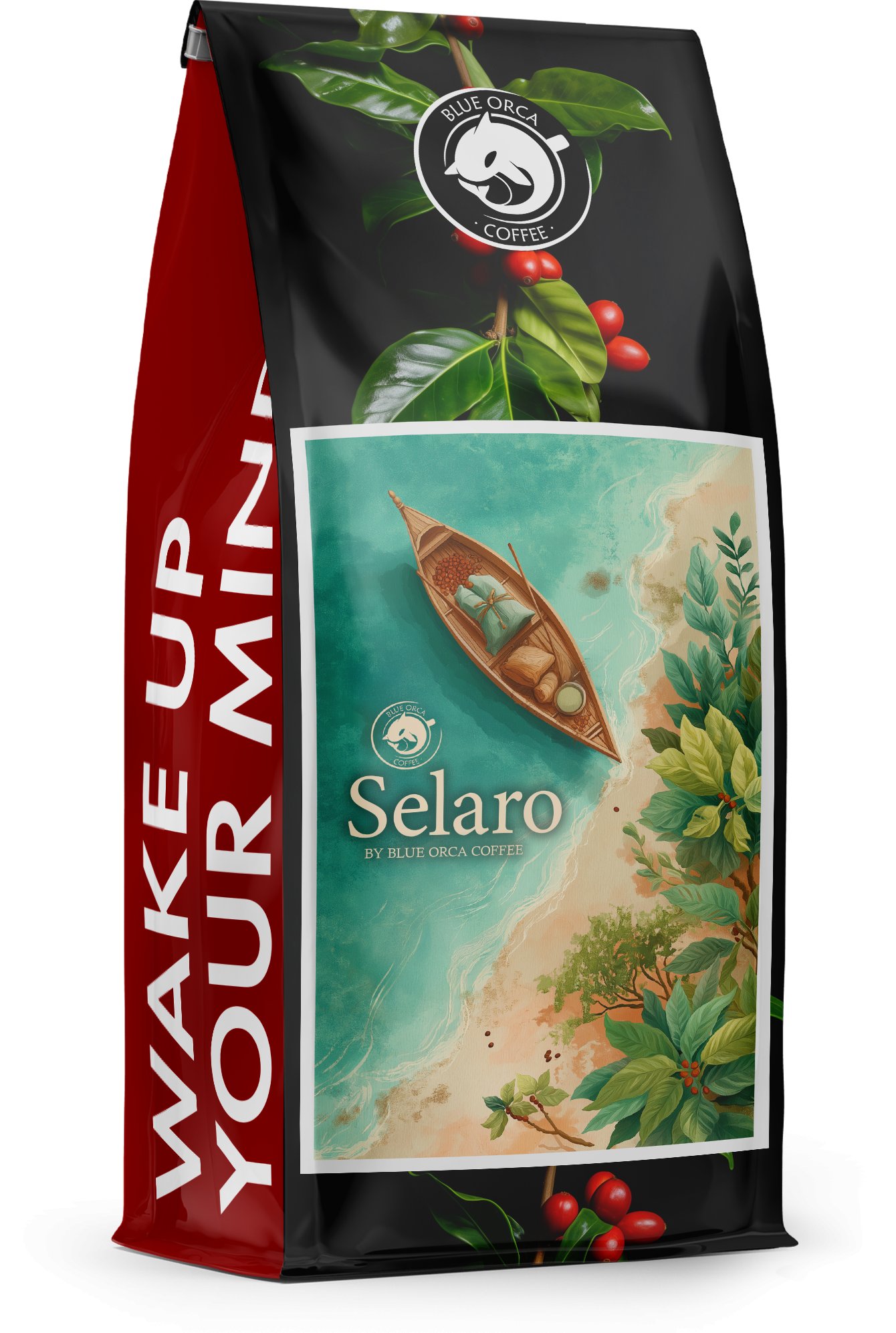 Kawa ziarnista 1kg SELARO 100% Arabica Świeżo palona idealna na prezent