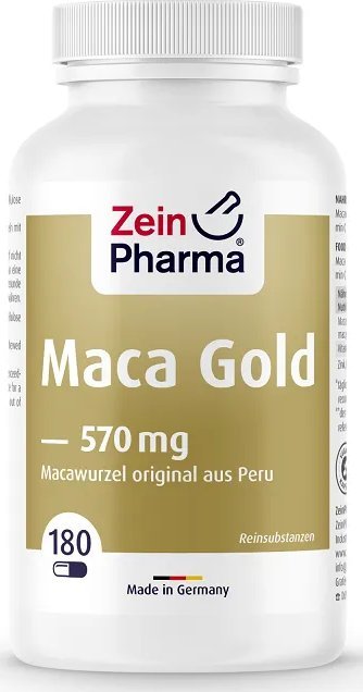 Zein Pharma Zein Pharma - Maca Gold, 570mg, 180 kapsułek