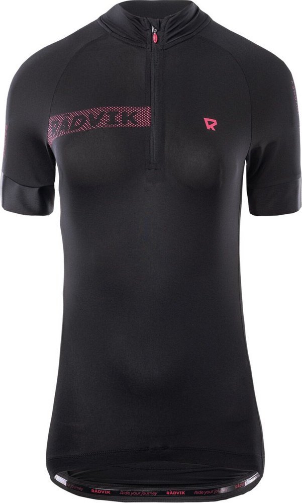 Radvik Damska koszulka rowerowa Radvik Alpha LDS czarna rozmiar XS