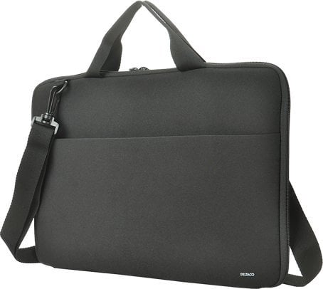 Etui Deltaco Nešiojamojo kompiuterio dėklas DELTACO 13-14", pečių dirželis, rankenos, juodas / NV-511
