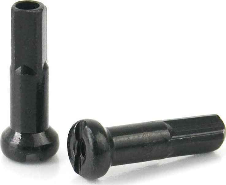 SLE Spokes Nyple stalowe SLE Spokes NA-015, długość 16mm, czarne, 40 sztuk