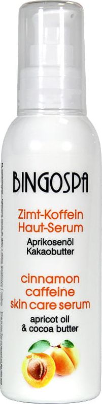 BingoSpa Cynamonowo-kofeinowe serum z olejem morelowym i masłem kakaowym
