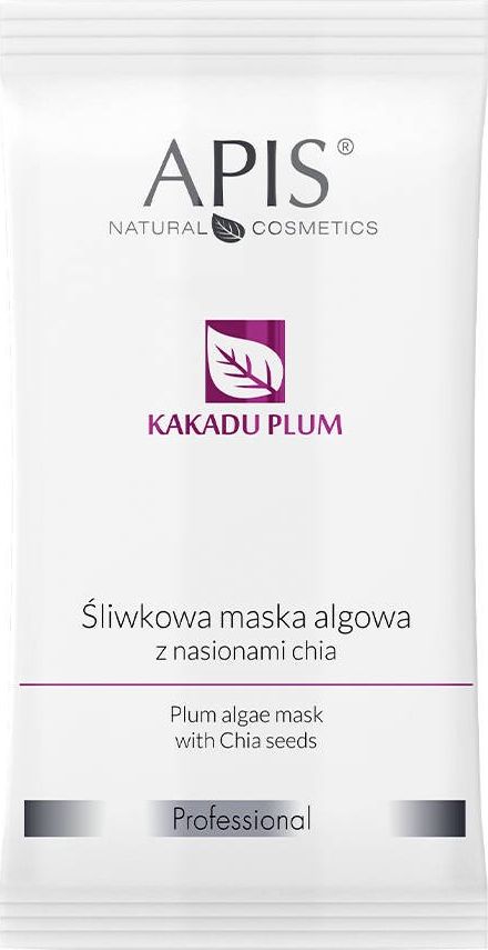Apis Kakadu plum śliwkowa maska algowa z nasionami chia 20g
