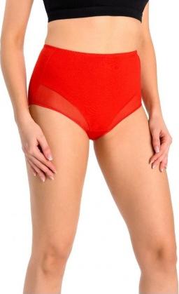 Teyli Majtki bawełniane z wysokim stanem Lilly czerwone Czerwony 3XL