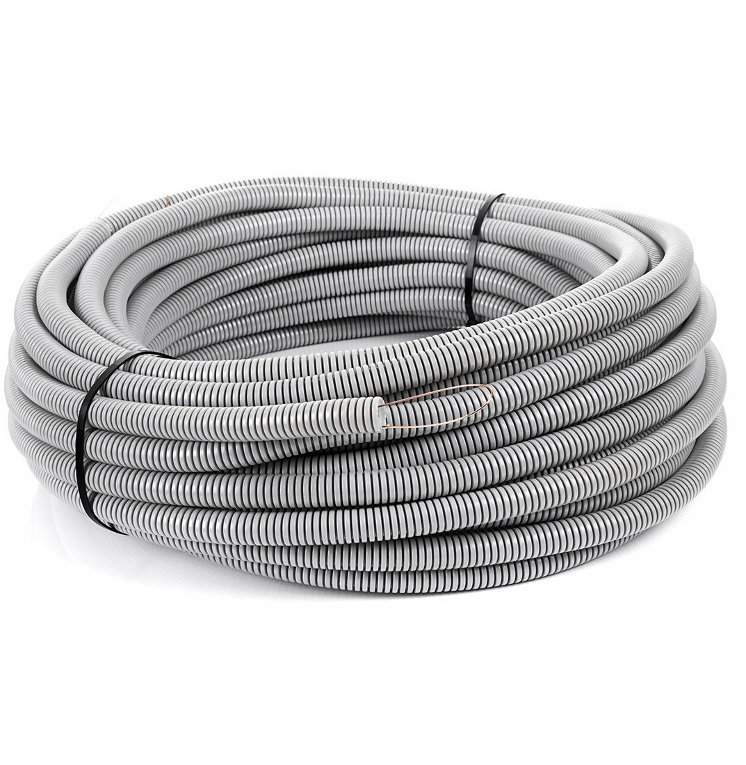 Pawbol Rura karbowana Pawbol 6161A-50P PVC, typ lekki 320N z pilotem 50 m