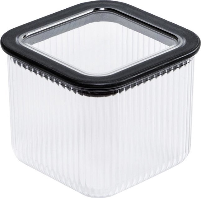 Branq BRANQ - Pojemnik na żywność - plastikowy - kwadratowy - sypkie - 0,72 L