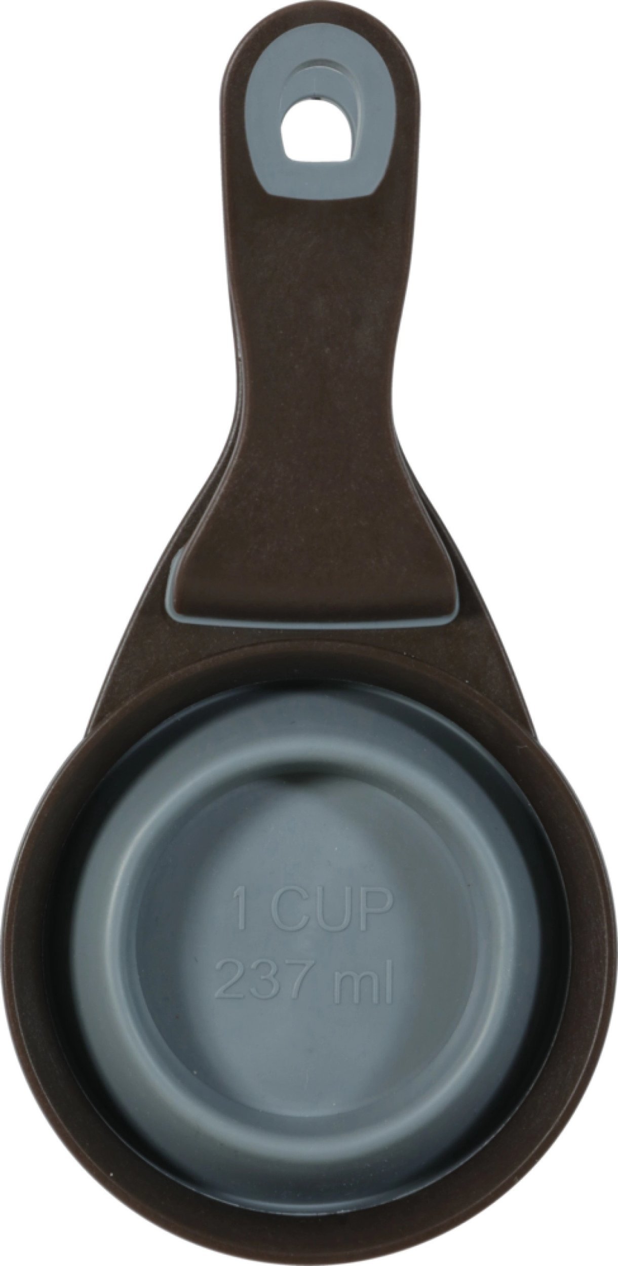 ZOLUX Miarka 2w1 z klipsem do karmy M szara 19,5x10 cm