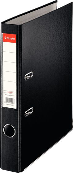 Segregator Esselte Ekonomiczny dźwigniowy A4 50mm czarny (81197)