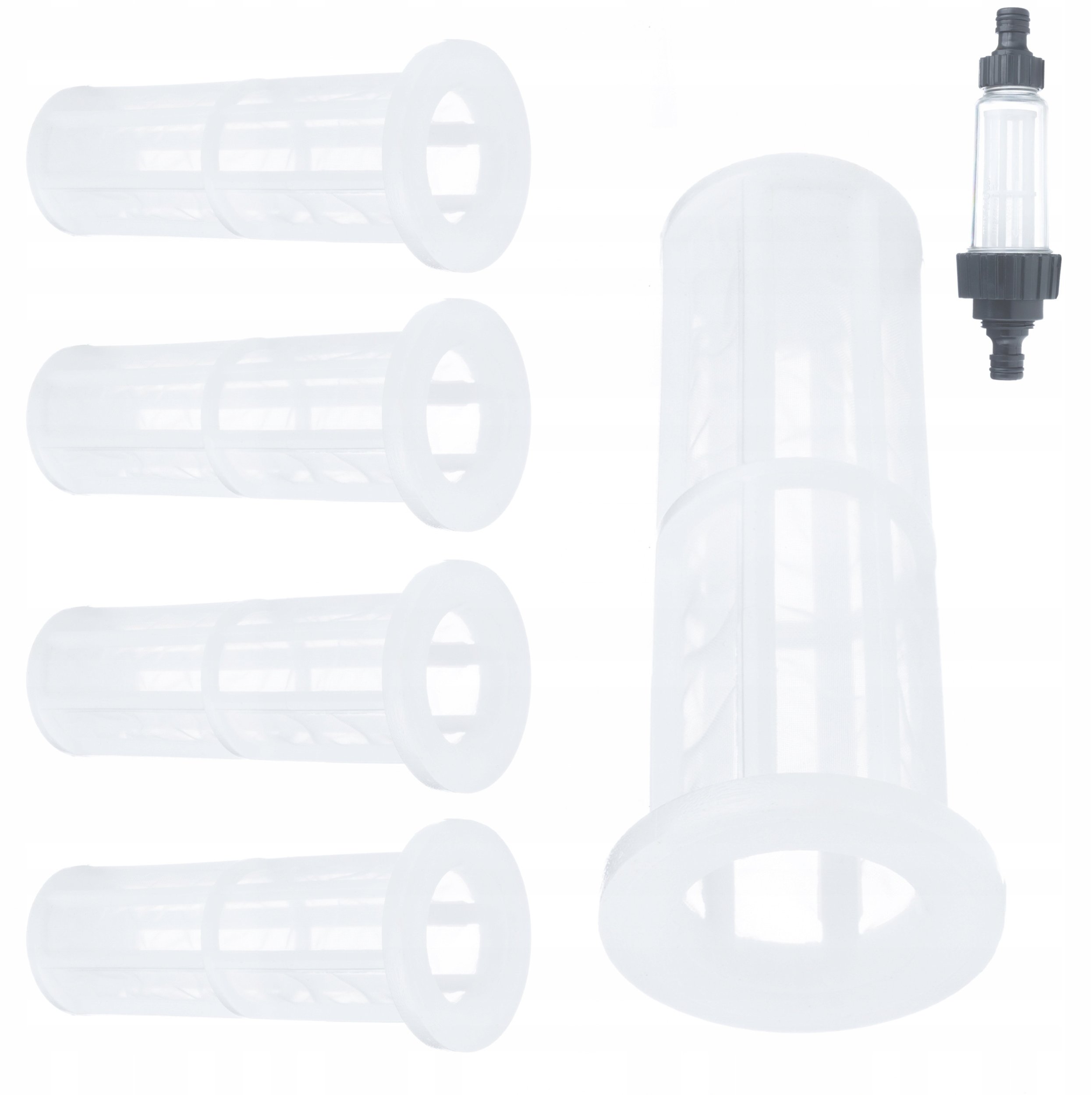 ZESTAW 5x FILTR WODY WKŁAD DO MYJKI CIŚNIENIOWEJ KARCHER K2K7 LAVOR NIFISK