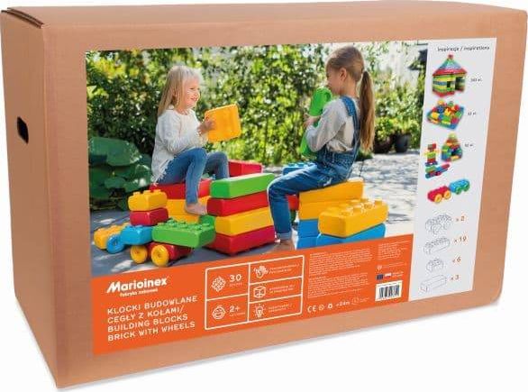Marioinex Klocki Budowlane Cegły 30 el.