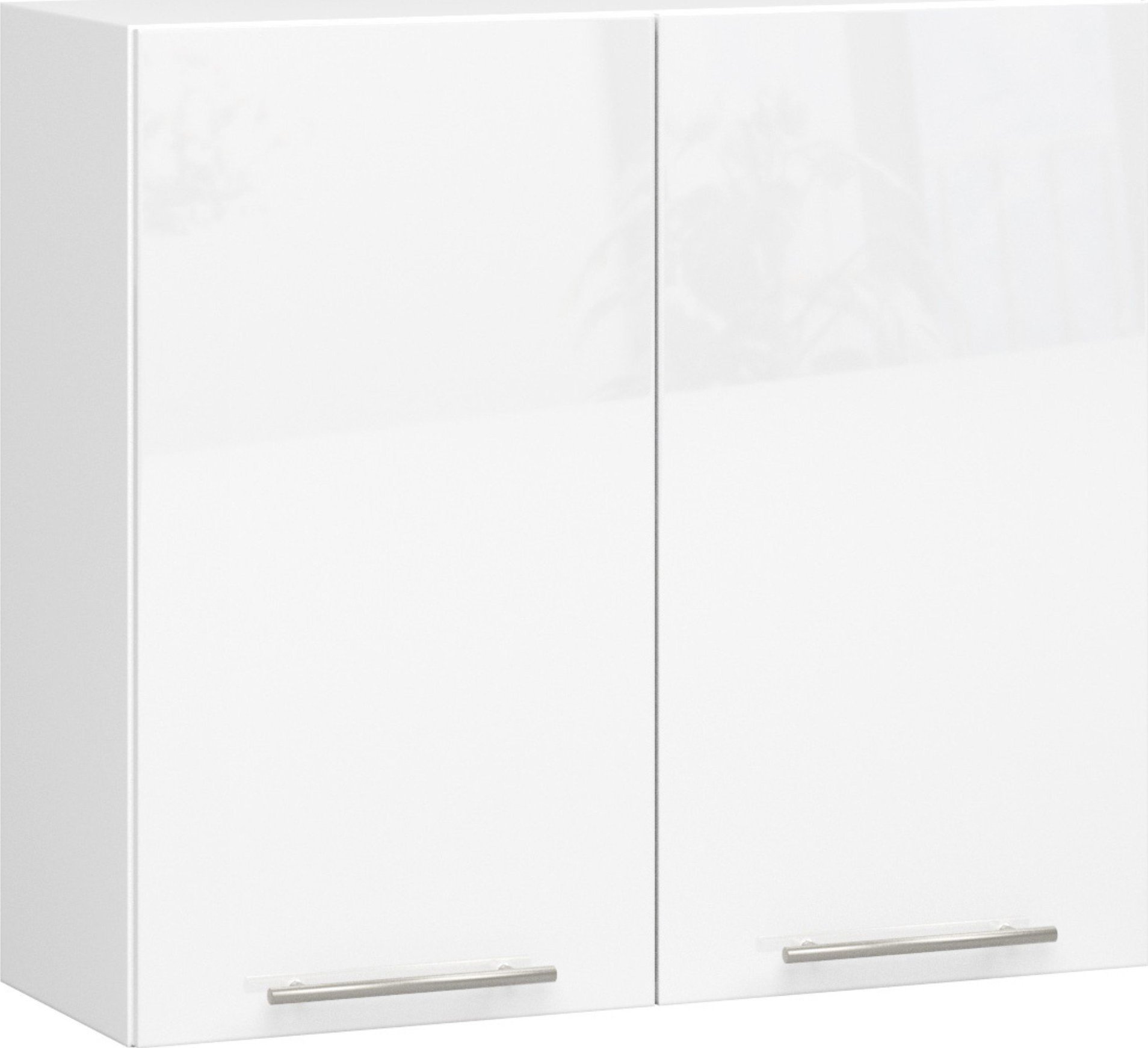 Fabryka Mebli Akord WISZĄCA SZAFKA KUCHENNA OLIWIA W 80cm BIAŁA-BIAŁY POŁYSK H720