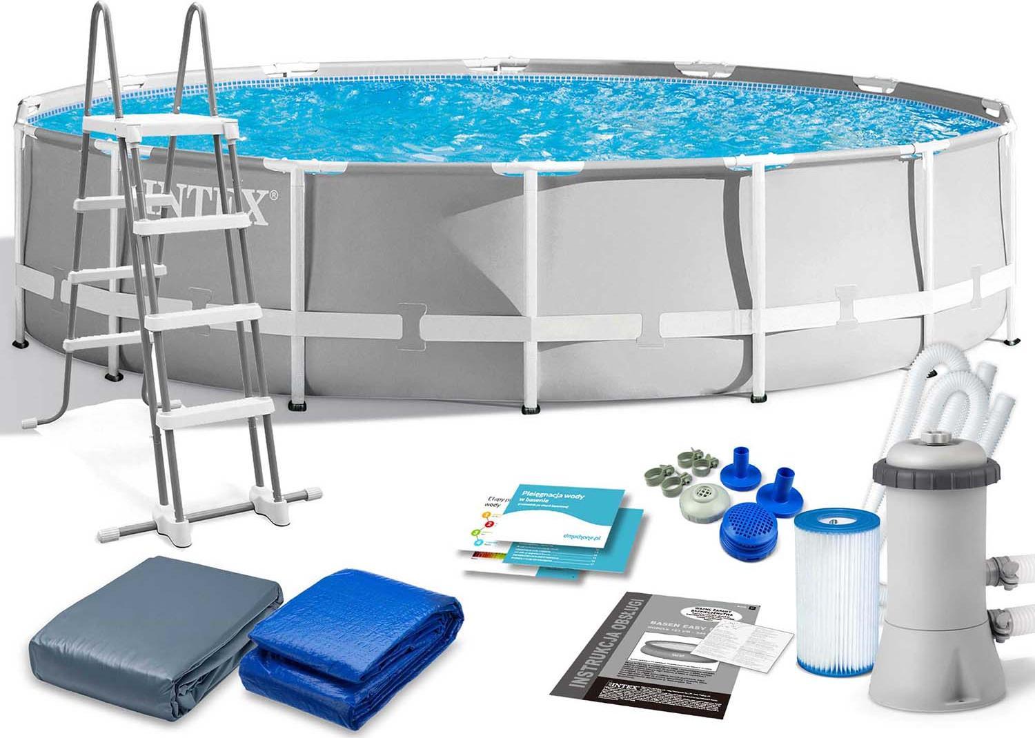 Intex Basen stelażowy 457cm 6w1 (26726)