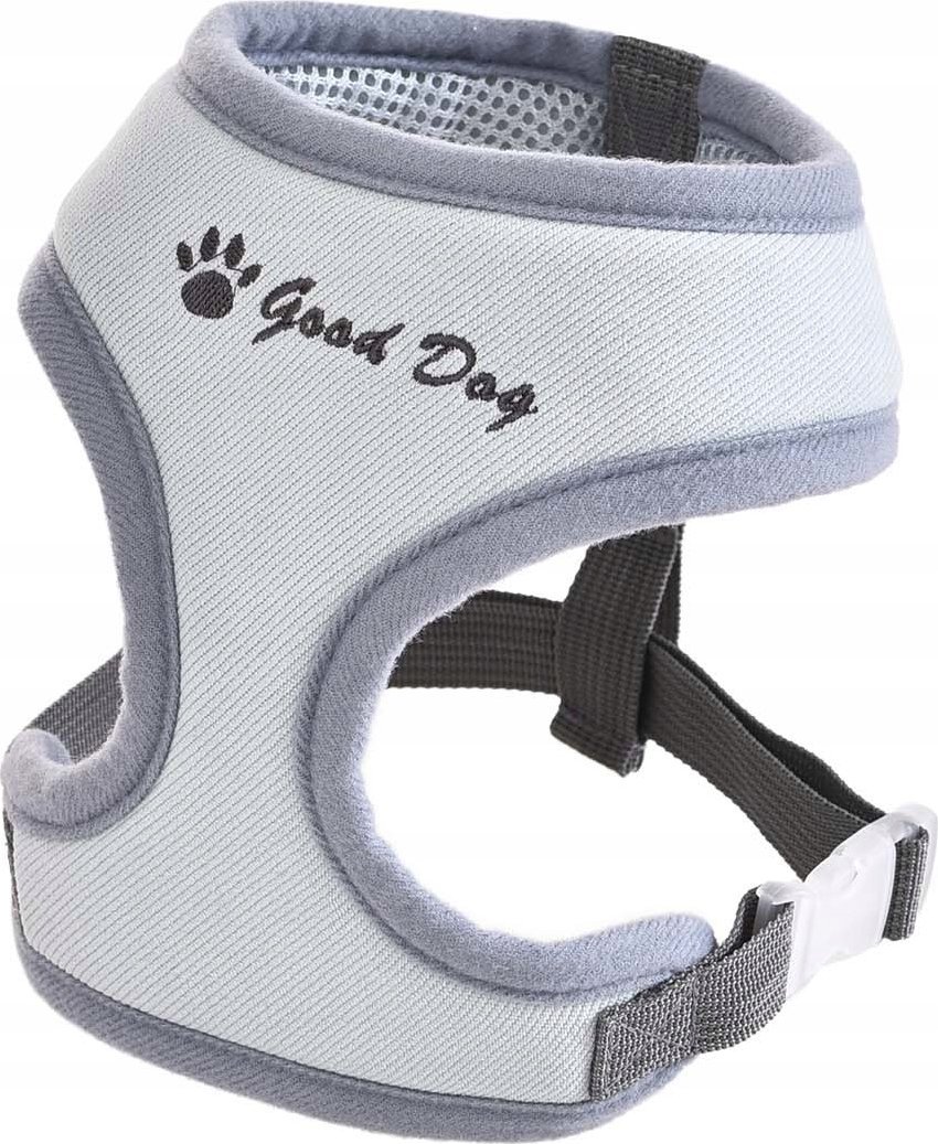 Barry King Szelki dla psa 34-45cm, szary/błękitny