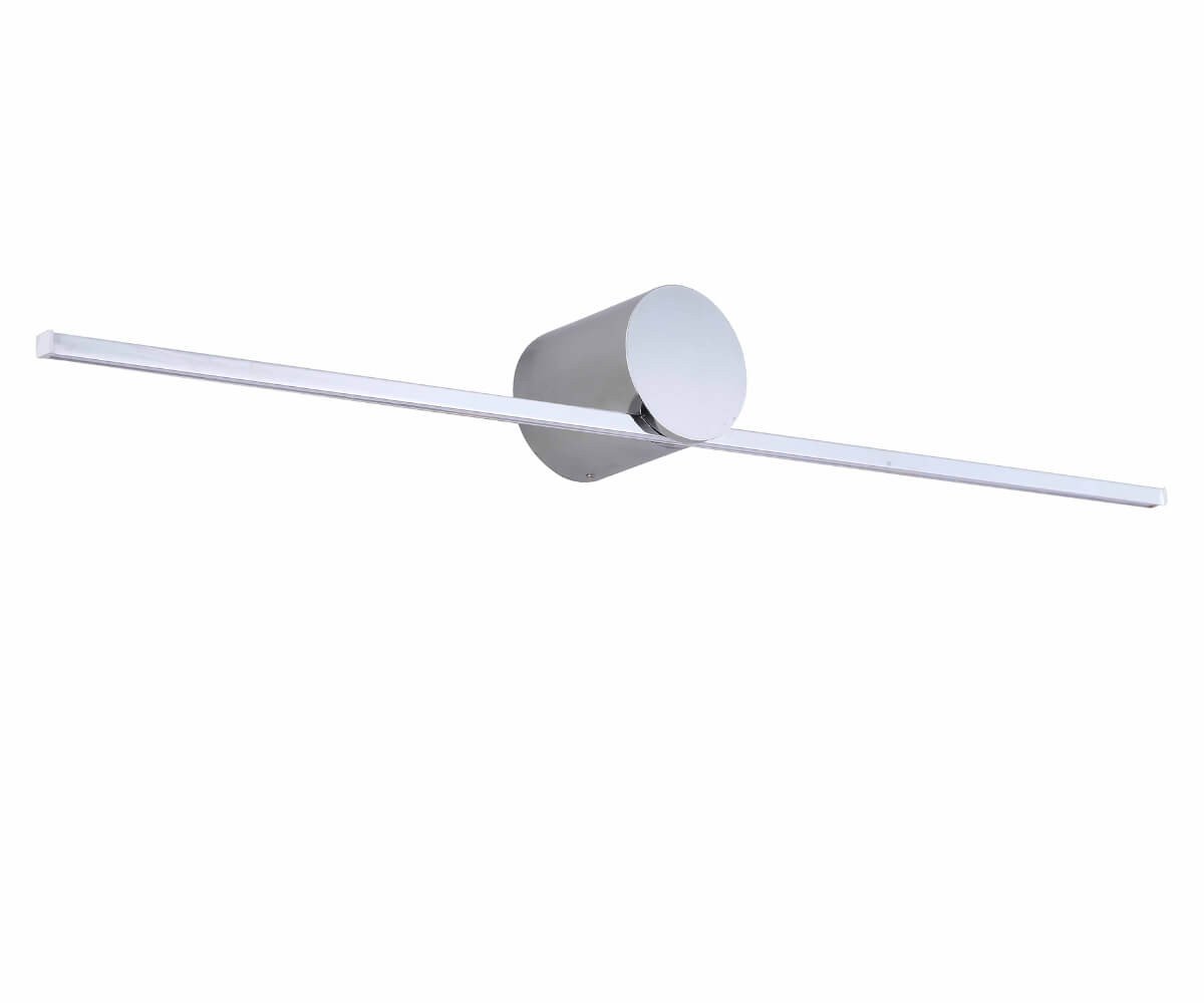 Kinkiet ledowy ścienny Camara W89949-6W-CH Zumaline 6W 4000K metalowy chrom