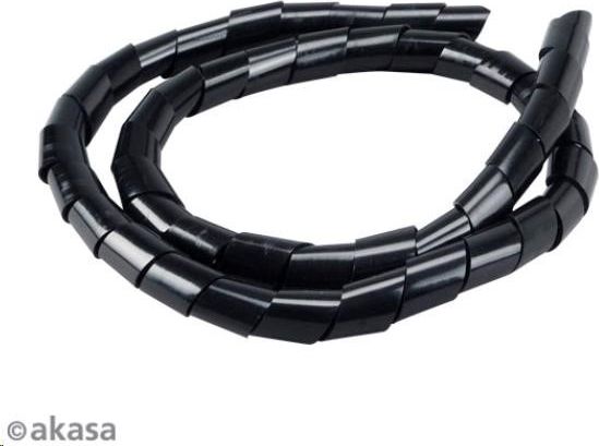 Organizer Akasa Spirala na przewody Czarny 1 sztuka (AKTK01BK)