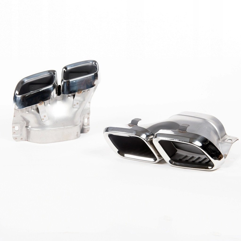 Końcówki tłumika Chrome MERCEDES C-Class W205 S205 A205 C205 Facelift 2019-2021