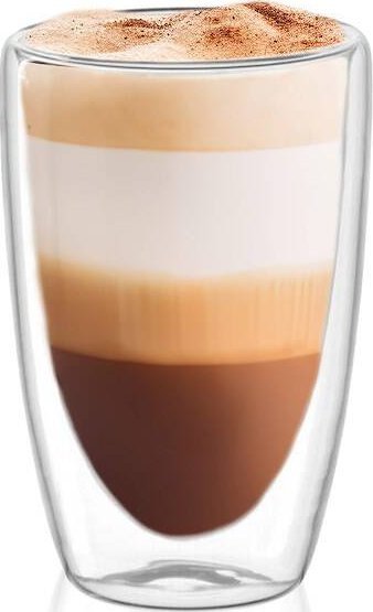 Springos Szklanka termiczny 480 ml na kawę herbatę z podwójnym dnem UNIWERSALNY