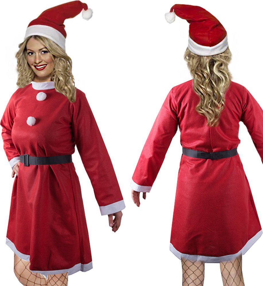 xxxxxxxxxxxxxxxx Verk Group (Verk) Strój kostium mikołajowej pani mikołaj sukienka Strój kostium mikołajowej pani mikołaj sukienka