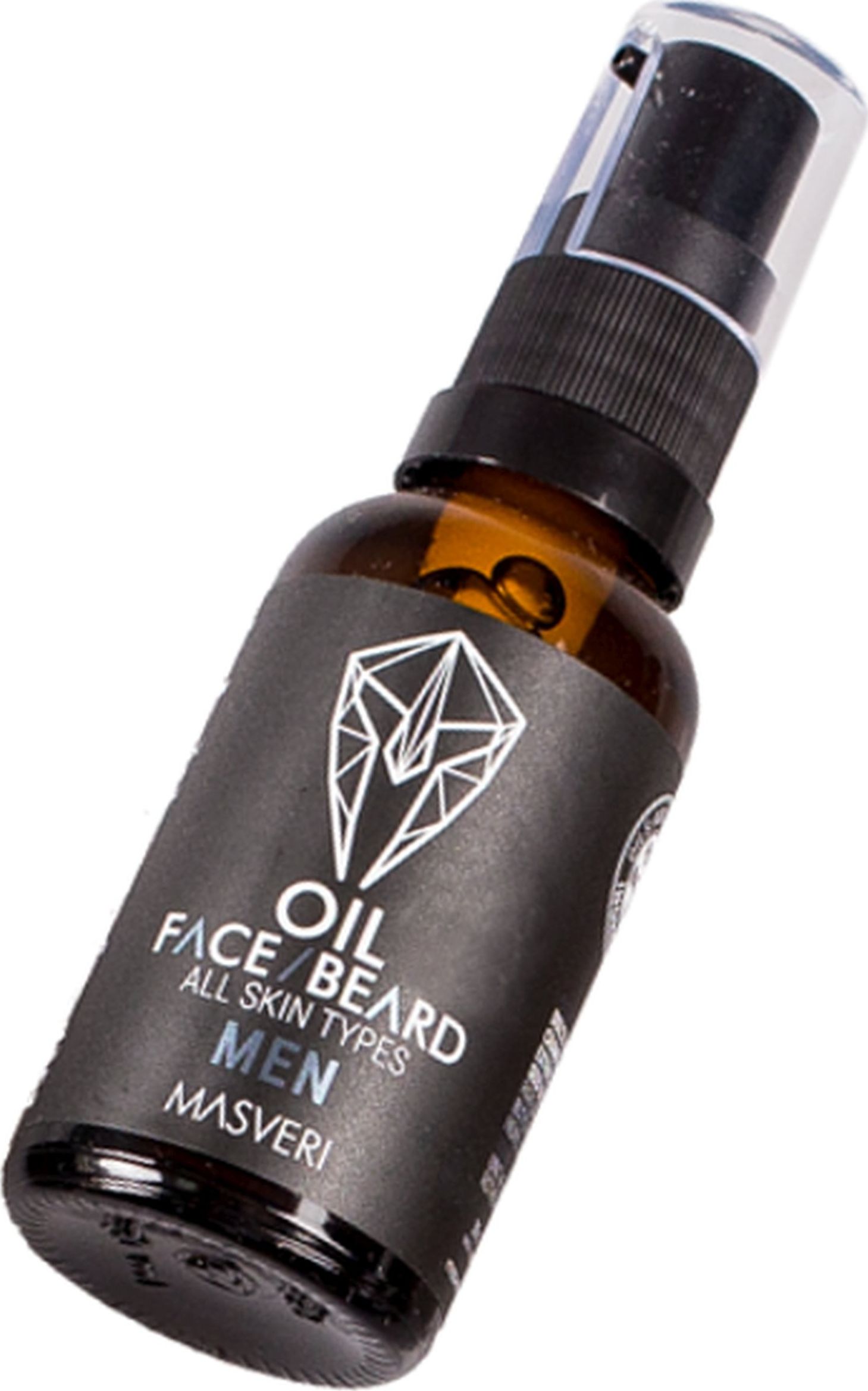 MASVERI Olejek do twarzy i brody dla wszystkich typów skóry - 30ml