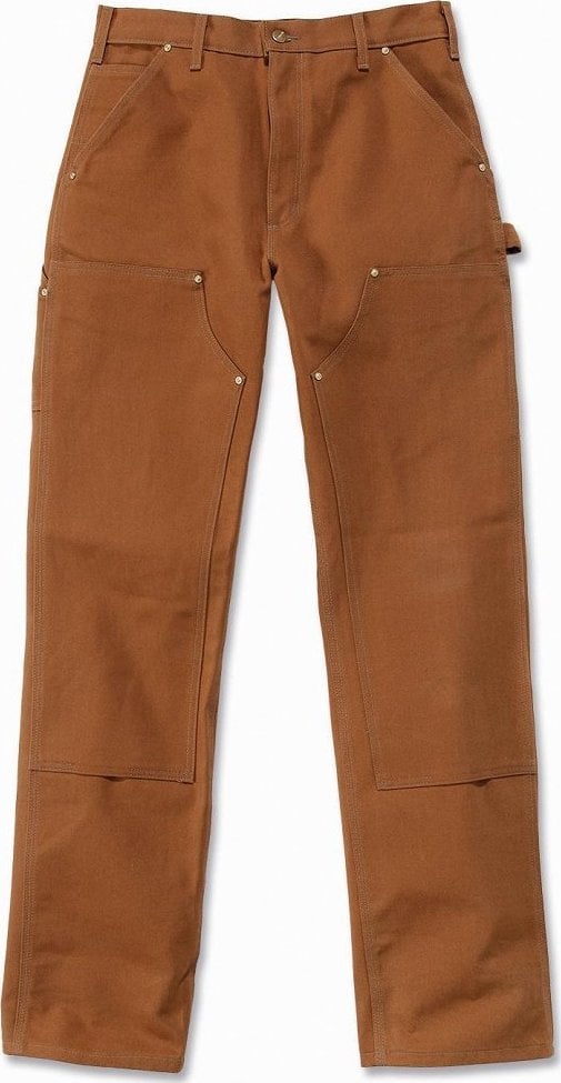 Carhartt Spodnie Carhartt Firm Duck Double Front Work Brown