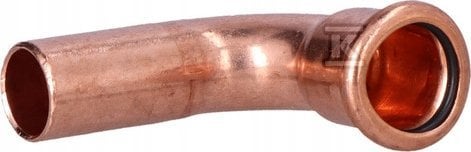 Kolano nyplowe 90° Copper - 18 (S)KAN-THERM