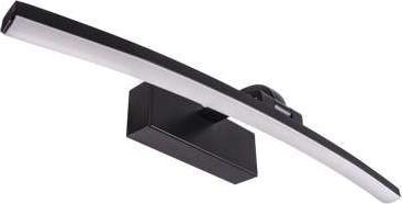 Kinkiet IDEUS Łazienkowa LAMPA ścienna MAMBA 03883 Ideus regulowana OPRAWA metalowa LED 8W 4000K galeryjka kinkiet nad lustro czarny