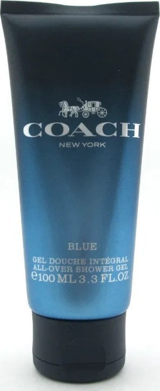 Coach Coach, Blue, Shower Gel, Beard & Hair, 100 ml For Men