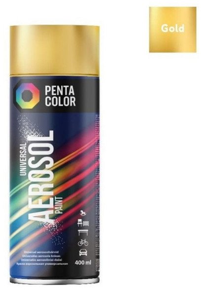 PAINT AEROSOL PENTACOLOR GOLD 400ML