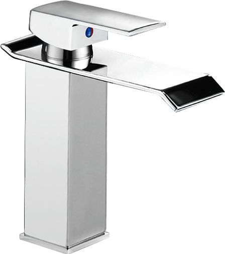 Bateria umywalkowa Mexen Apus stojąca chrom